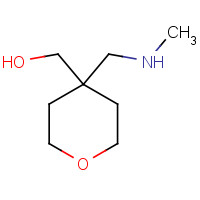 959238-75-6 {4-[(Methylamino)methyl]tetrahydro-2H-pyran-4-yl}methanol chemical structure