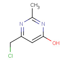 35252-96-1 6-(Chloromethyl)-2-methylpyrimidin-4-ol chemical structure