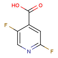851386-39-5 2,5-Difluoropyridine-4-carboxylic acid chemical structure