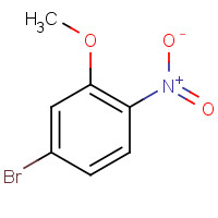 103966-66-1 4-Bromo-2-methoxy-1-nitrobenzene chemical structure