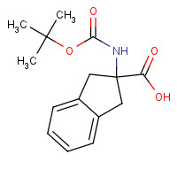71066-00-7 Boc-2-amino-2-indancarboxylic acid chemical structure