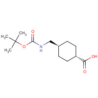 27687-14-5 Boc-trans-4-(aminomethyl)-cyclohexane-1-carboxylic acid chemical structure