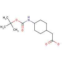 189153-10-4 Boc-trans-4-aminocyclohexane acetic acid chemical structure