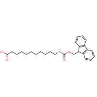 88574-07-6 Fmoc-11-aminoundecanoic acid chemical structure
