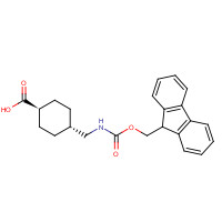 167690-53-1 Fmoc-trans-4-(aminomethyl)-cyclohexane-1-carboxylic acid chemical structure