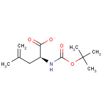 87720-54-5 Boc-4,5-dehydro-L-leu-OH . DCHA chemical structure