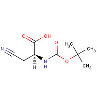 45159-34-0 Boc-beta-cyano-L-alanine chemical structure