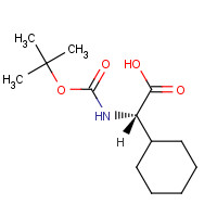 109183-71-3 Boc-L-cyclohexylglycine chemical structure