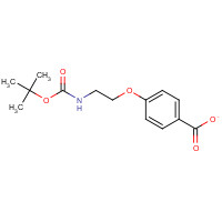 168892-66-8 4-[2-(Boc-amino)ethoxy]-benzoic acid chemical structure