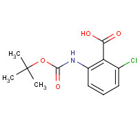 616224-61-4 Boc-2-amino-6-chlorobenzoic acid chemical structure