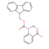 120467-46-1 Fmoc-N-methylaminobenzoic acid chemical structure