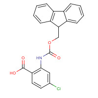 332121-92-3 Fmoc-3-amino-4-chlorobenzoic acid chemical structure