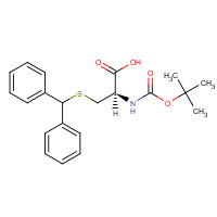 21947-97-7 Boc-S-diphenylmethyl-L-cysteine chemical structure