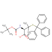 135592-13-1 Boc-S-trityl-L-penicillamine chemical structure