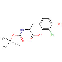 192315-36-9 Boc-3-chloro-L-tyrosine chemical structure