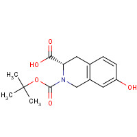 142335-42-0 Boc-7-hydroxy-(S)-1,2,3,4-tetrahydroisoquinoline-3 -carboxylic acid chemical structure