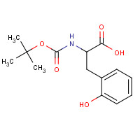 203569-04-4 Boc-DL-o-tyrosine chemical structure
