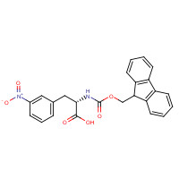 206060-42-6 Fmoc-3-nitro-L-phenylalanine chemical structure