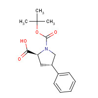 96314-29-3 Boc-(2S,4S)-4-phenyl-pyrrolidine-2-carboxylic acid chemical structure