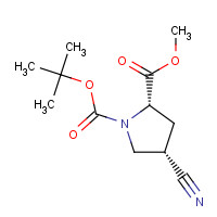 194163-91-2 Boc-trans-4-cyano-L-proline methyl ester chemical structure