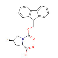 203866-20-0 Fmoc-trans-4-Fluoro-L-proline chemical structure