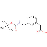 71420-95-6 Boc-(3-aminomethylphenyl)acetic acid chemical structure