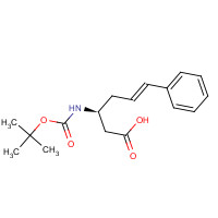 270596-44-6 Boc-(S)-3-amino-6-phenyl-5-hexenoic acid chemical structure