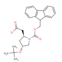 957509-29-4 Fmoc-O-t-butyl-L-beta-homohydroxy-proline chemical structure