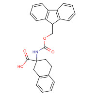 135944-08-0 Fmoc-2-amino-1,2,3,4-tetrahydro-naphthalene-2-carboxylic acid chemical structure
