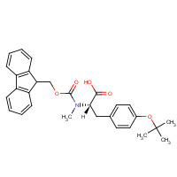 133373-24-7 Fmoc-Nalpha-methyl-O-t-butyl-L-tyrosine chemical structure