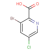 1189513-50-5 3-Bromo-5-chloropyridine-2-carboxylic acid chemical structure