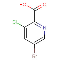1189513-51-6 5-Bromo-3-chloropyridine-2-carboxylic acid chemical structure