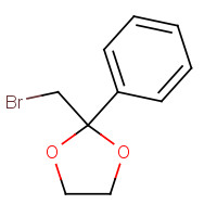 3418-21-1 2-(Bromomethyl)-2-phenyl-1,3-dioxolane chemical structure