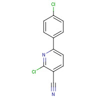 84596-41-8 2-Chloro-6-(4-chlorophenyl)nicotinonitrile chemical structure
