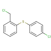 13459-60-4 1-(Chloromethyl)-2-[(4-chlorophenyl)sulfanyl]-benzene chemical structure