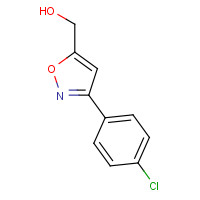 206055-90-5 [3-(4-Chlorophenyl)-5-isoxazolyl]methanol chemical structure