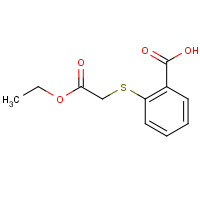 18926-41-5 2-[(2-Ethoxy-2-oxoethyl)sulfanyl]-benzenecarboxylic acid chemical structure