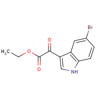 17826-11-8 Ethyl 2-(5-bromo-1H-indol-3-yl)-2-oxoacetate chemical structure