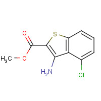 35212-86-3 Methyl 3-amino-4-chloro-1-benzothiophene-2-carboxylate chemical structure