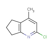83939-58-6 2-Chloro-4-methyl-6,7-dihydro-5H-cyclopenta[b]pyridine chemical structure