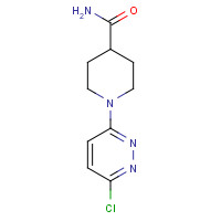 303149-97-5 1-(6-Chloro-3-pyridazinyl)-4-piperidinecarboxamide chemical structure