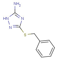 3922-47-2 3-(Benzylsulfanyl)-1H-1,2,4-triazol-5-ylamine chemical structure