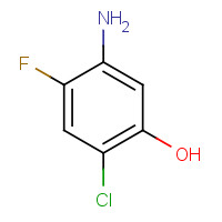 84478-72-8 5-Amino-2-chloro-4-fluorophenol chemical structure
