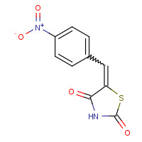 34301-40-1 5-[(4-Nitrophenyl)methylene]-1,3-thiazolane-2,4-dione chemical structure