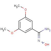 453566-08-0 N'-Hydroxy-3,5-dimethoxybenzenecarboximidamide chemical structure