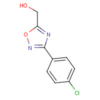 5372-40-7 [3-(4-Chlorophenyl)-1,2,4-oxadiazol-5-yl]methanol chemical structure