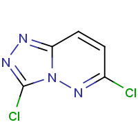 33050-38-3 3,6-Dichloro[1,2,4]triazolo[4,3-b]pyridazine chemical structure