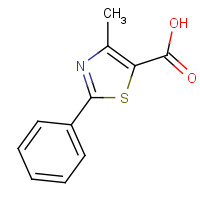 33763-20-1 4-Methyl-2-phenyl-1,3-thiazole-5-carboxylic acid chemical structure