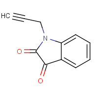 4290-87-3 1-(2-Propynyl)-1H-indole-2,3-dione chemical structure