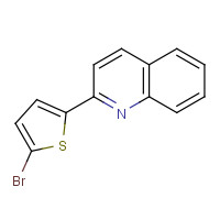 81216-93-5 2-(5-Bromo-2-thienyl)quinoline chemical structure